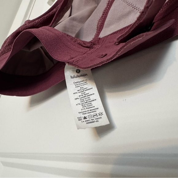 Lululemon Athletica Awake to Lace Bra - Garney/Barely Beige Mesh Bralette - 34D - Picture 6 of 10